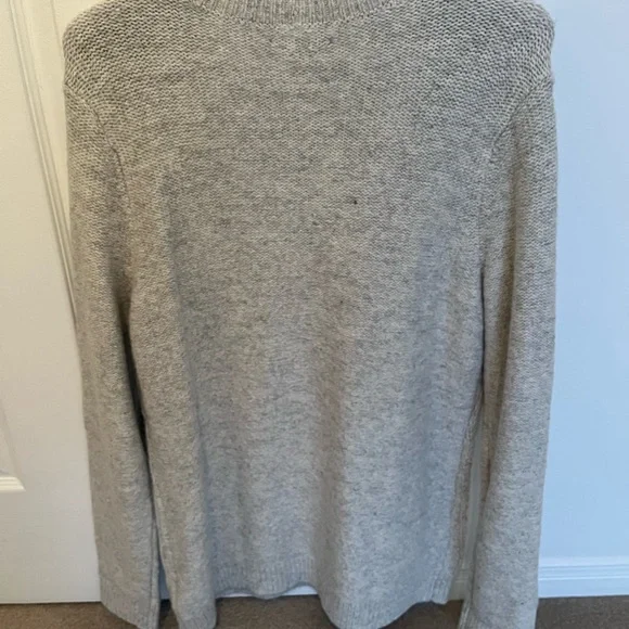 Tommy Hilfiger Heather Gray Cable Knit Cardigan - Picture 2 of 4